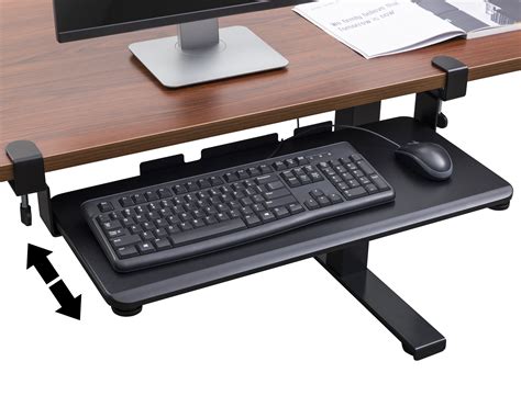 under desk clamp keyboard tray